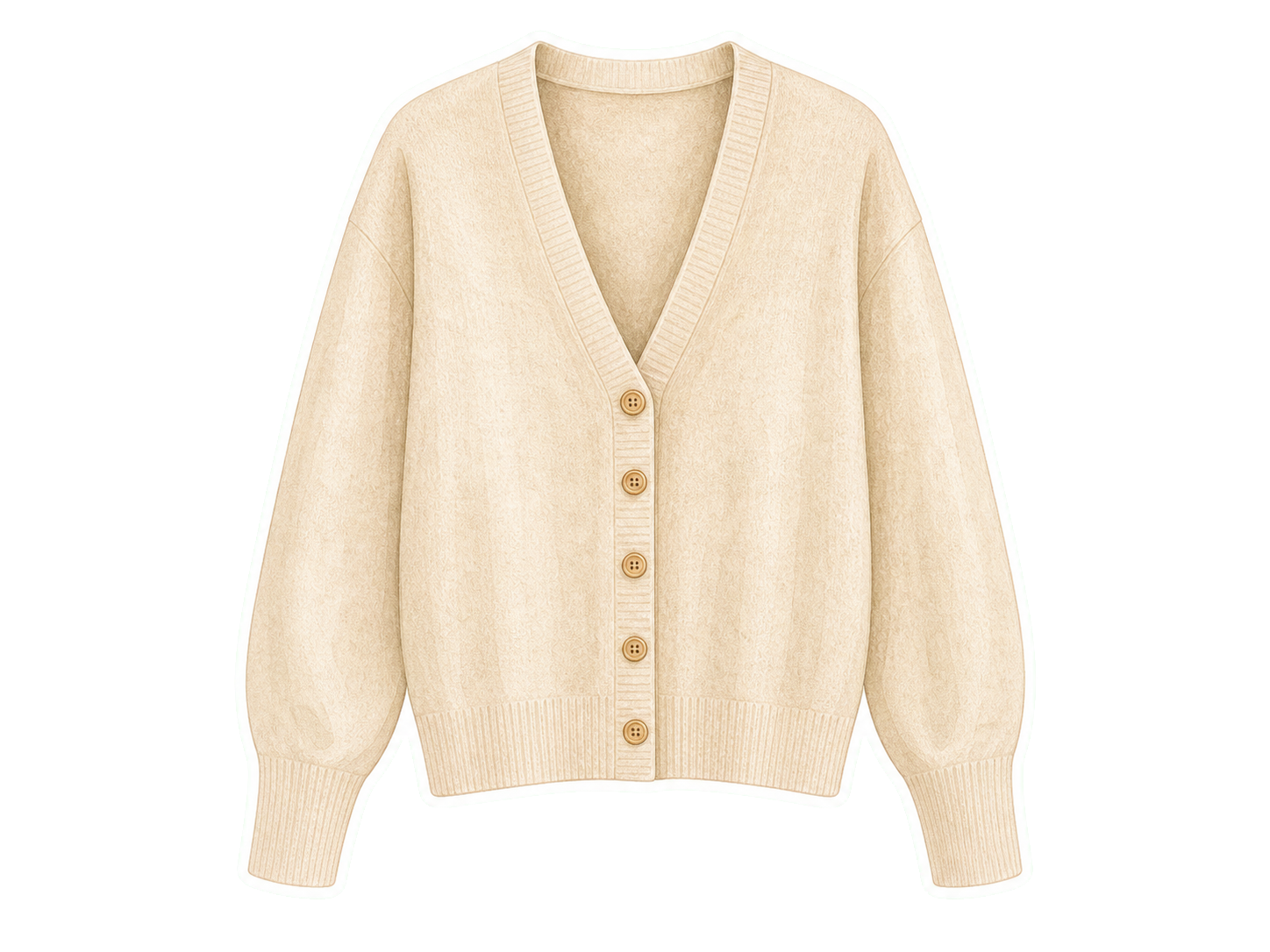 Oat Cotton Cardigan