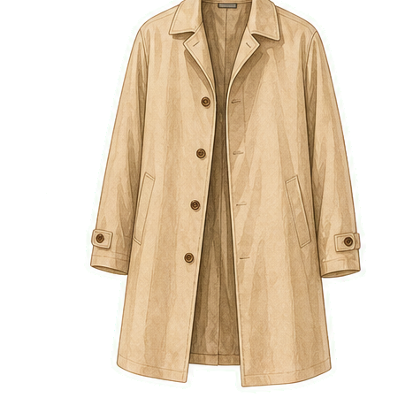 Light Tan Overcoat Trench