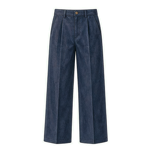 Tailored Trousers Or Dark Denim