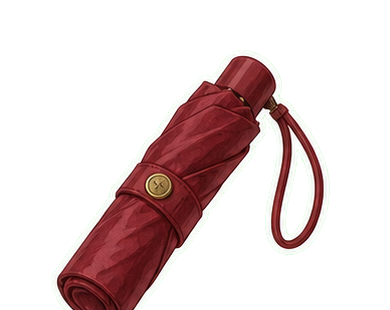 Burgundy Compact Umbrella