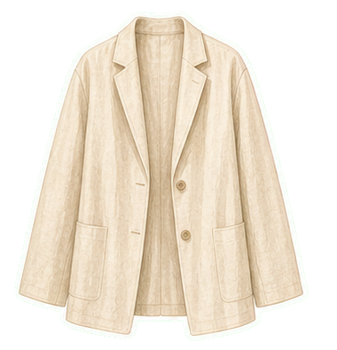 Stone Linen Jacket