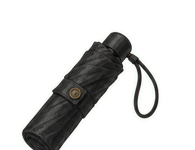 Black Compact Umbrella