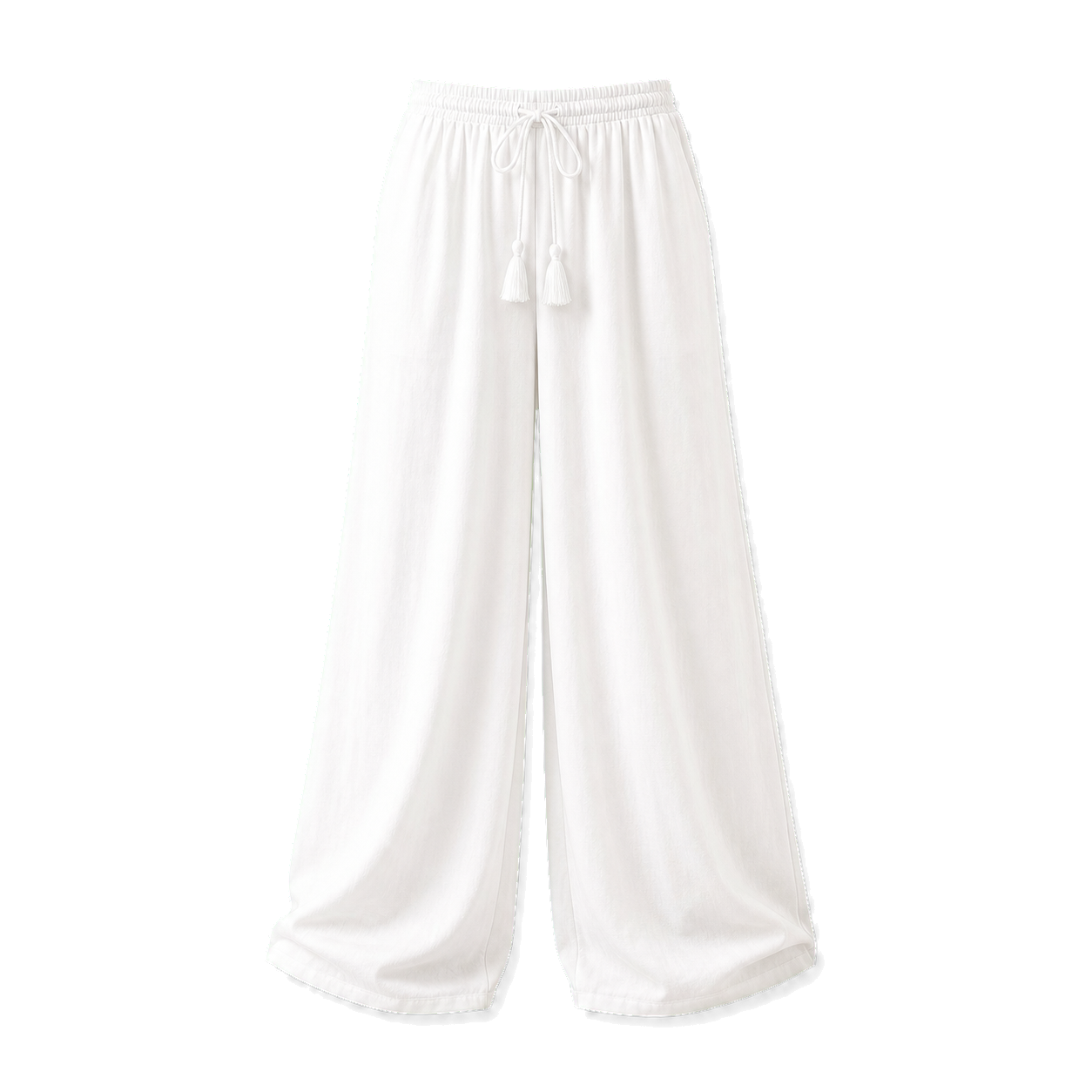 White Cotton Monsoon Trousers