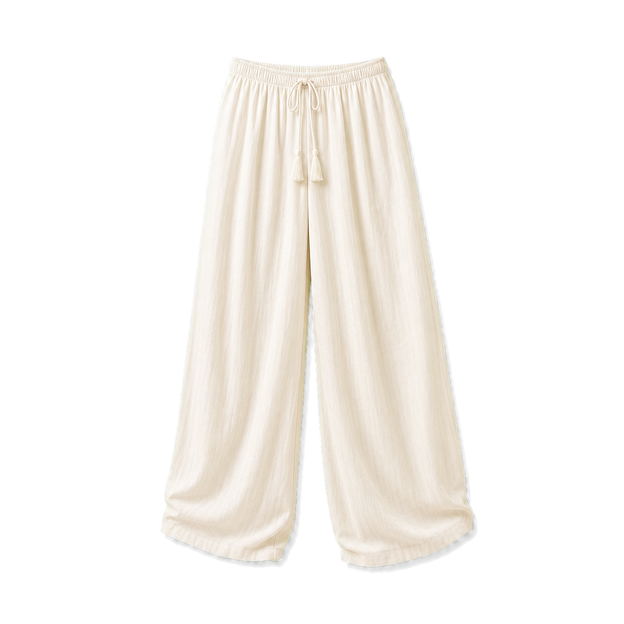 Cream Cotton Salwar Trousers