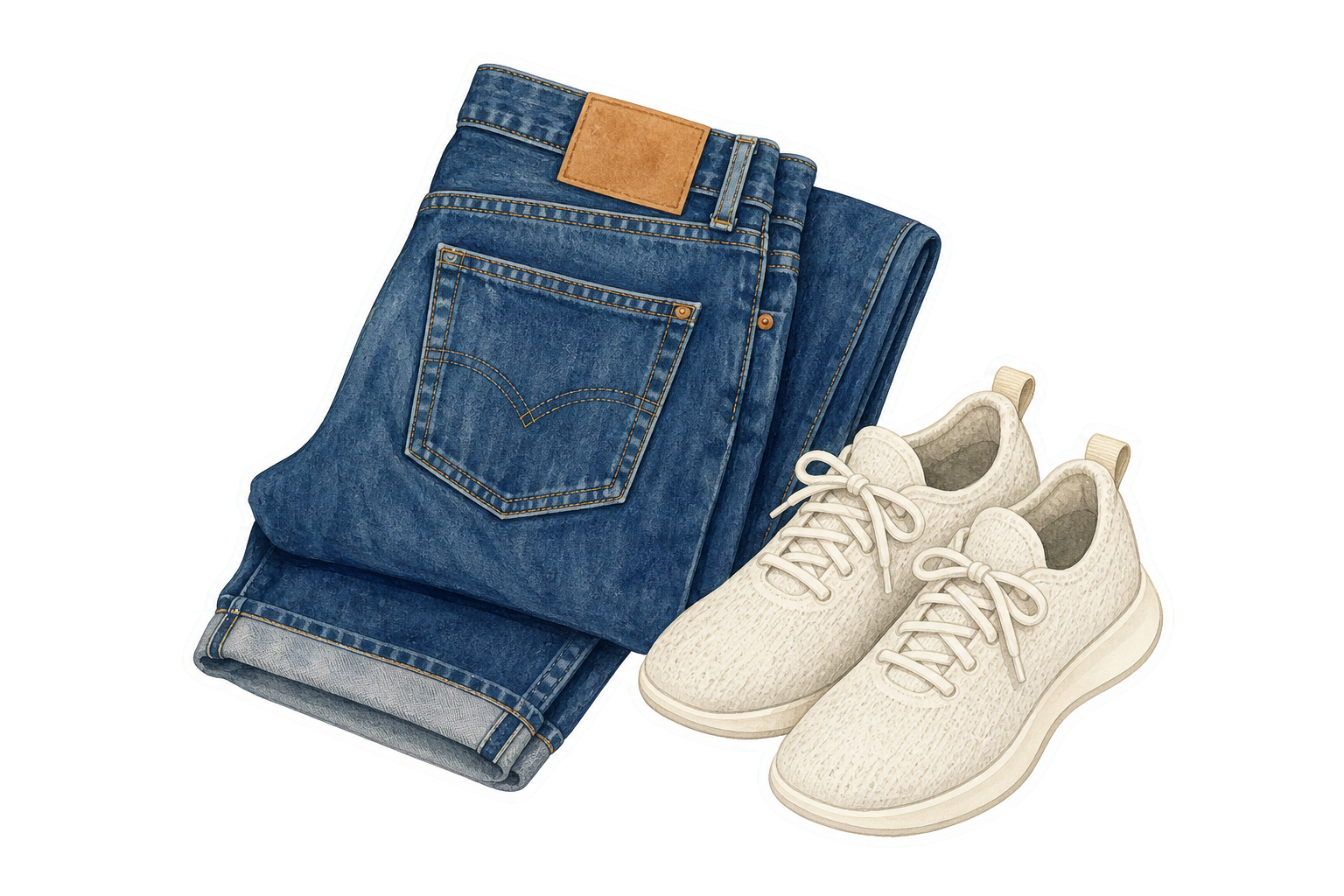 Levi’s 501 And Allbirds Tree Runners