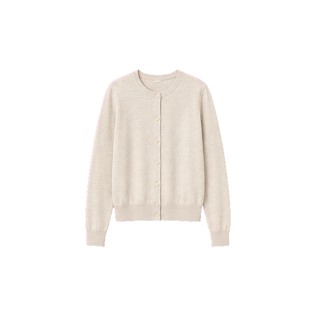Pale Oat Light Cardigan