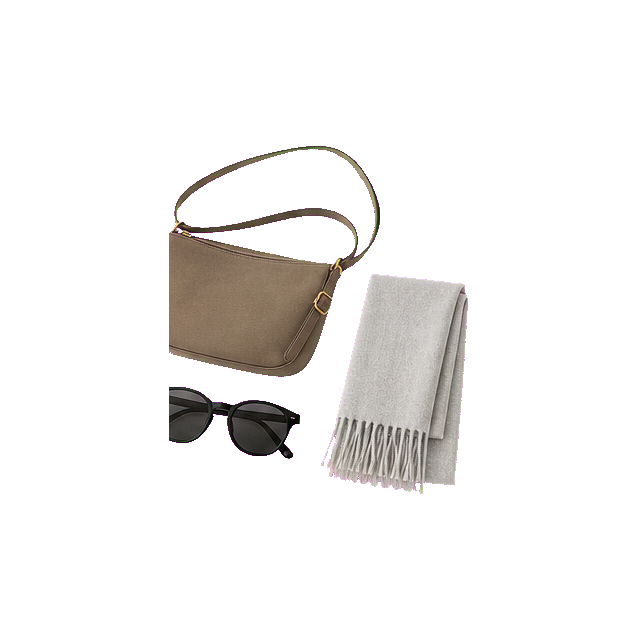 Crossbody Sunglasses And Scarf