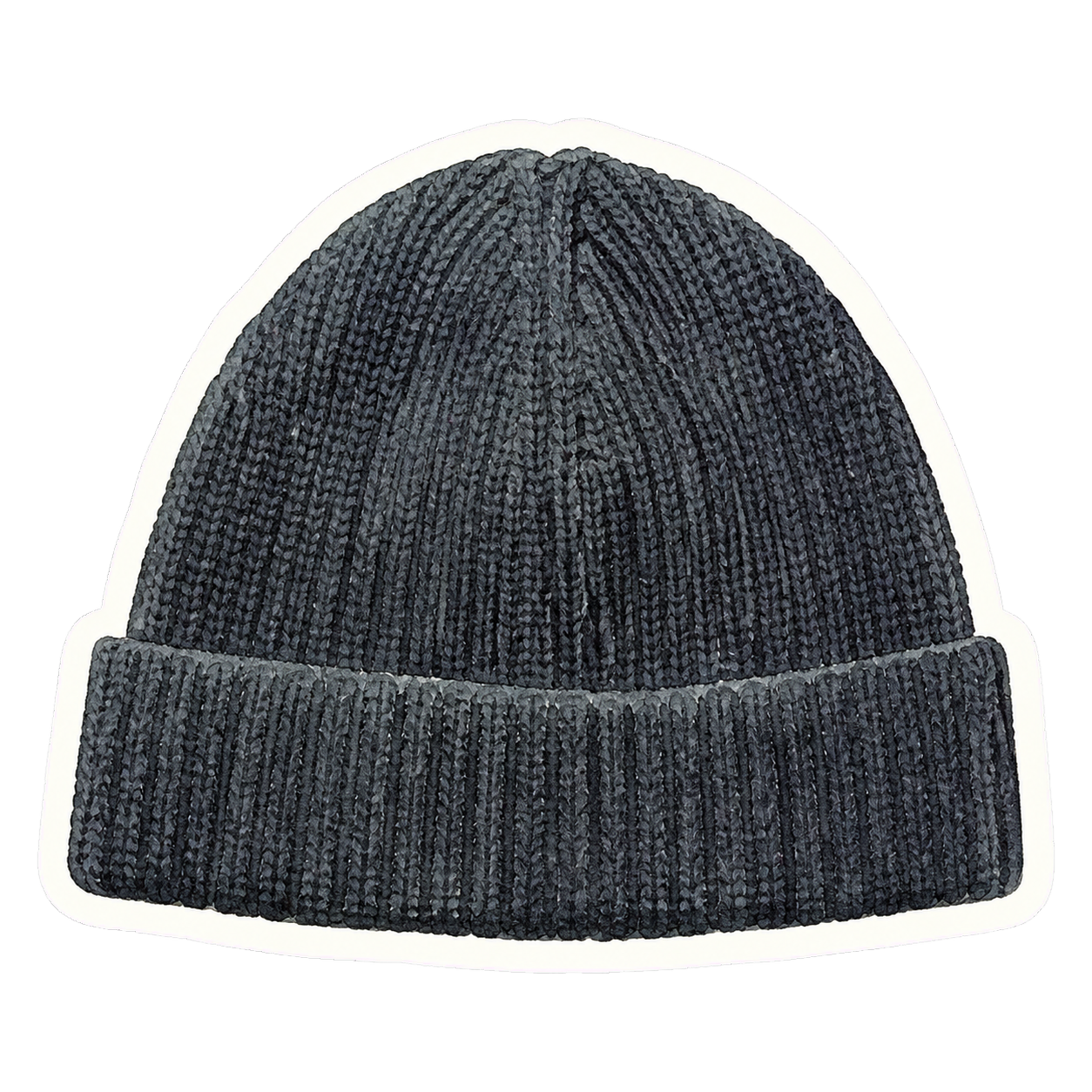 Charcoal Close-Fit Merino Beanie