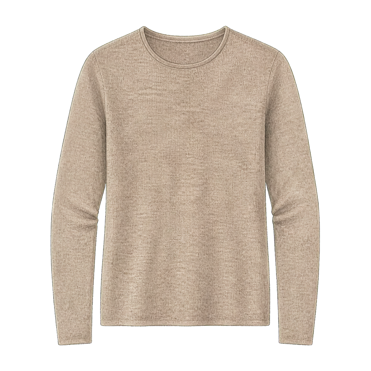 Oatmeal Fine-Gauge Merino Base Layer