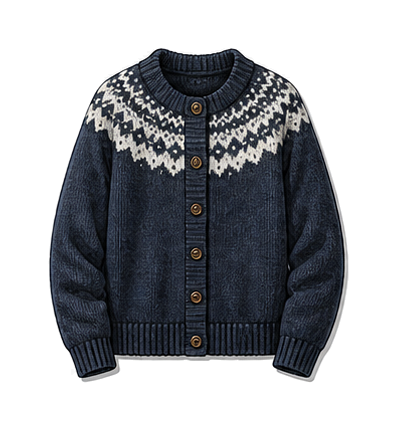 Lopapeysa Or Wool Cardigan