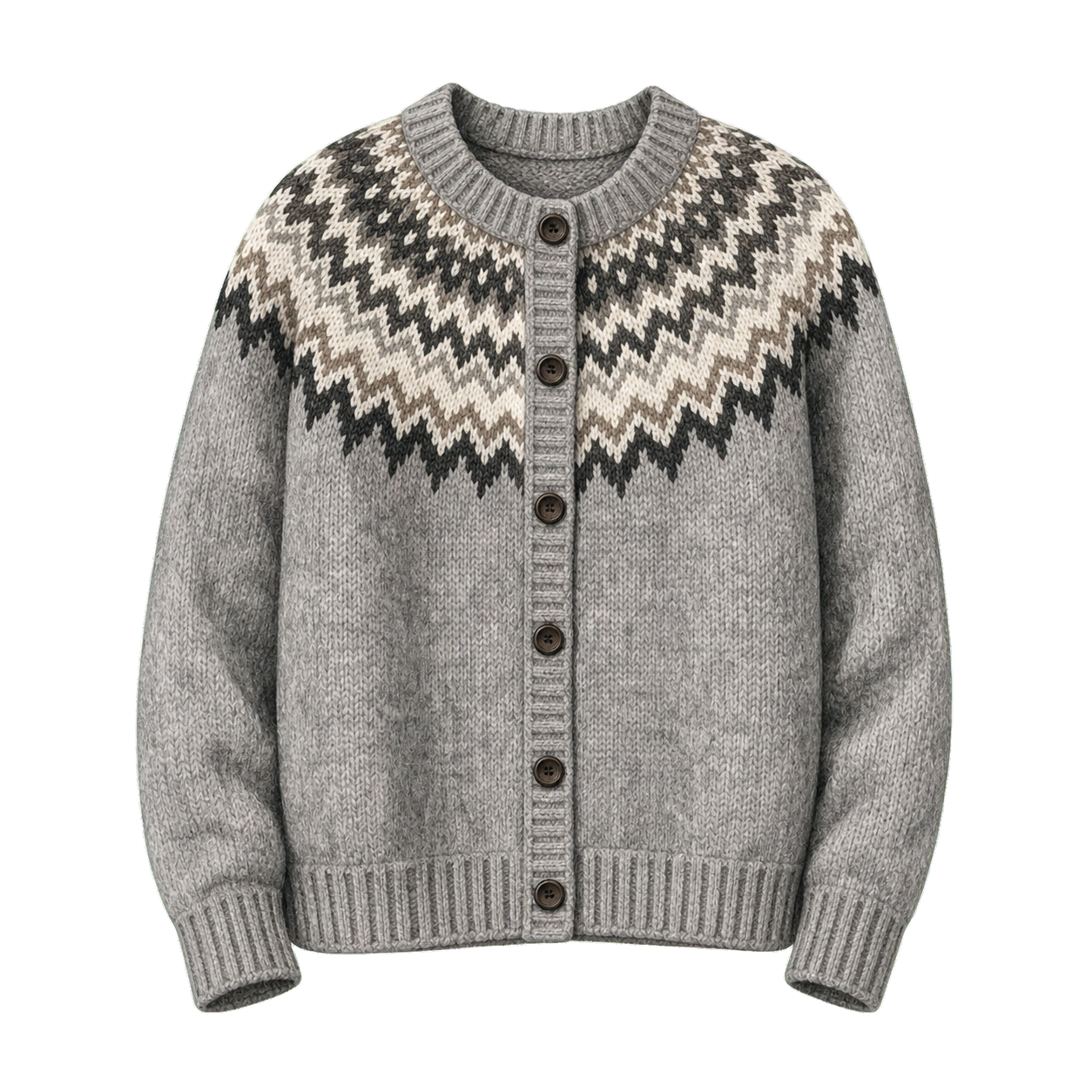 Lopapeysa Or Wool Cardigan