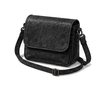 Crossbody Bag With Weather Resistant Closure