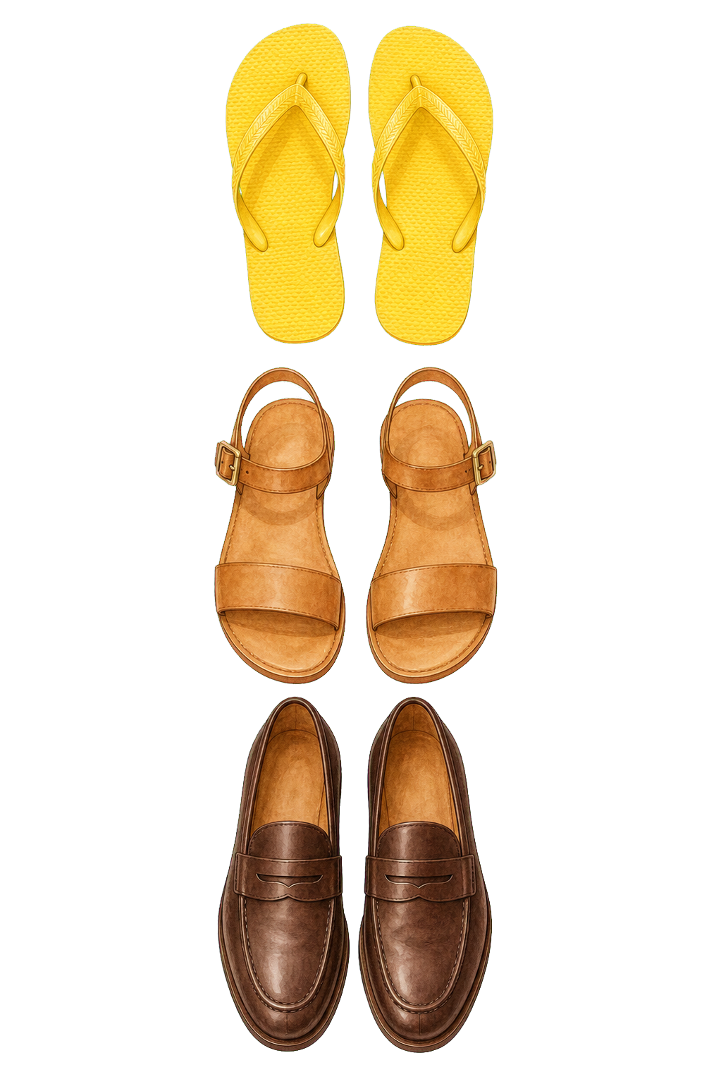 Havaianas Sandals Leather Sandals And Loafer