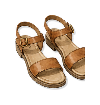 Leather Sandals Broken In, Supportive