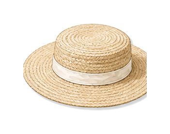 Wide Brim Straw Hat