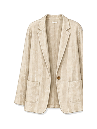 Light Cardigan Or Unstructured Blazer