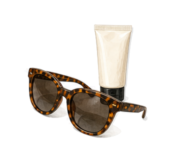 Oversized Sunglasses SPF 30