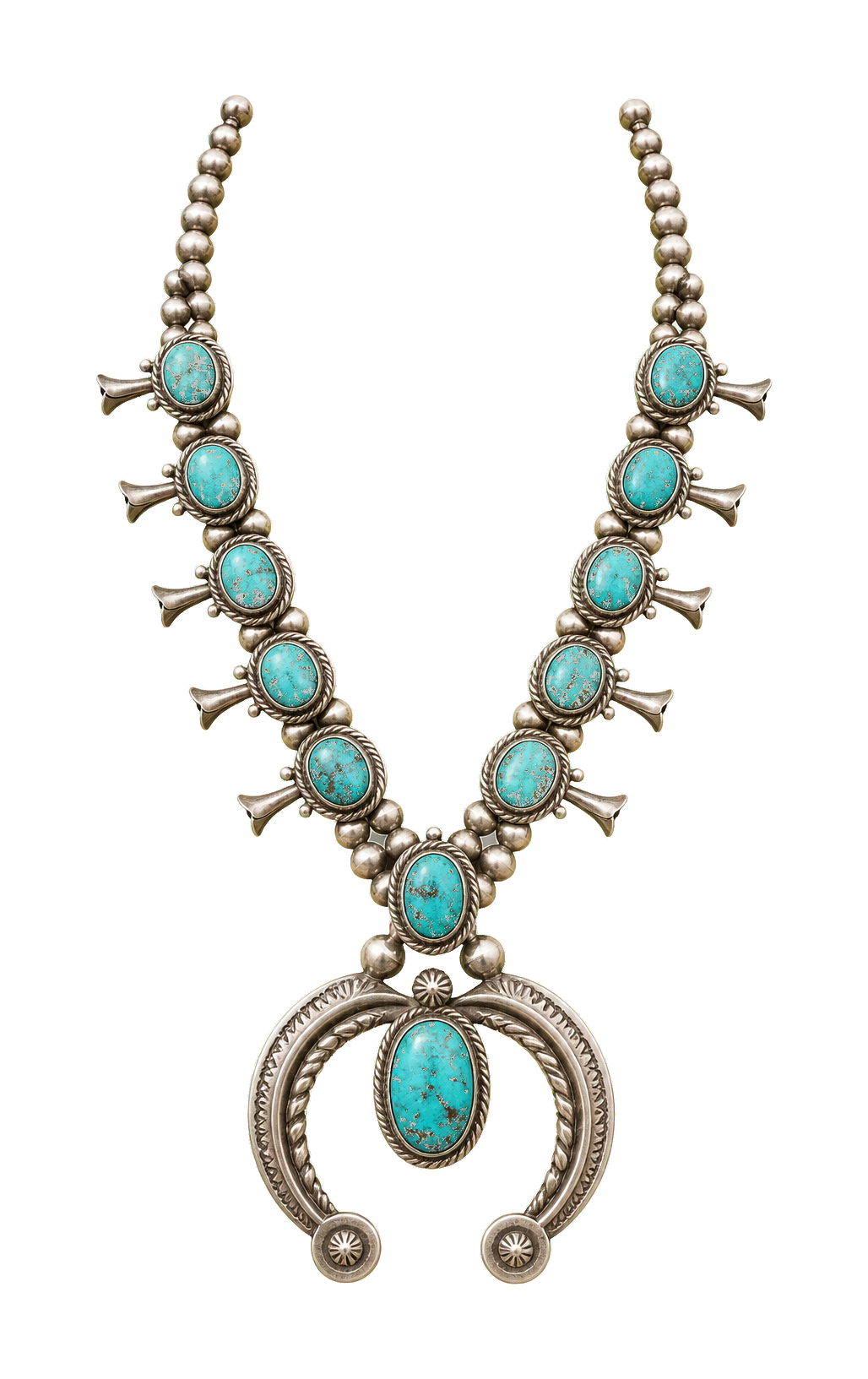 Wheelwright Case Trading Post turquoise + silver