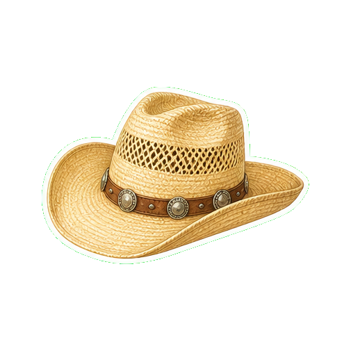 Stetson Open Road silver-belly straw cowboy hat