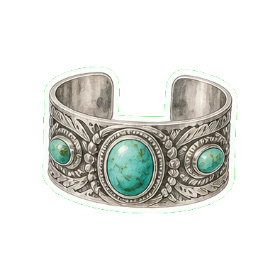 Garland's Navajo turquoise + silver