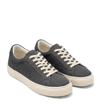 Charcoal Canvas Sneakers