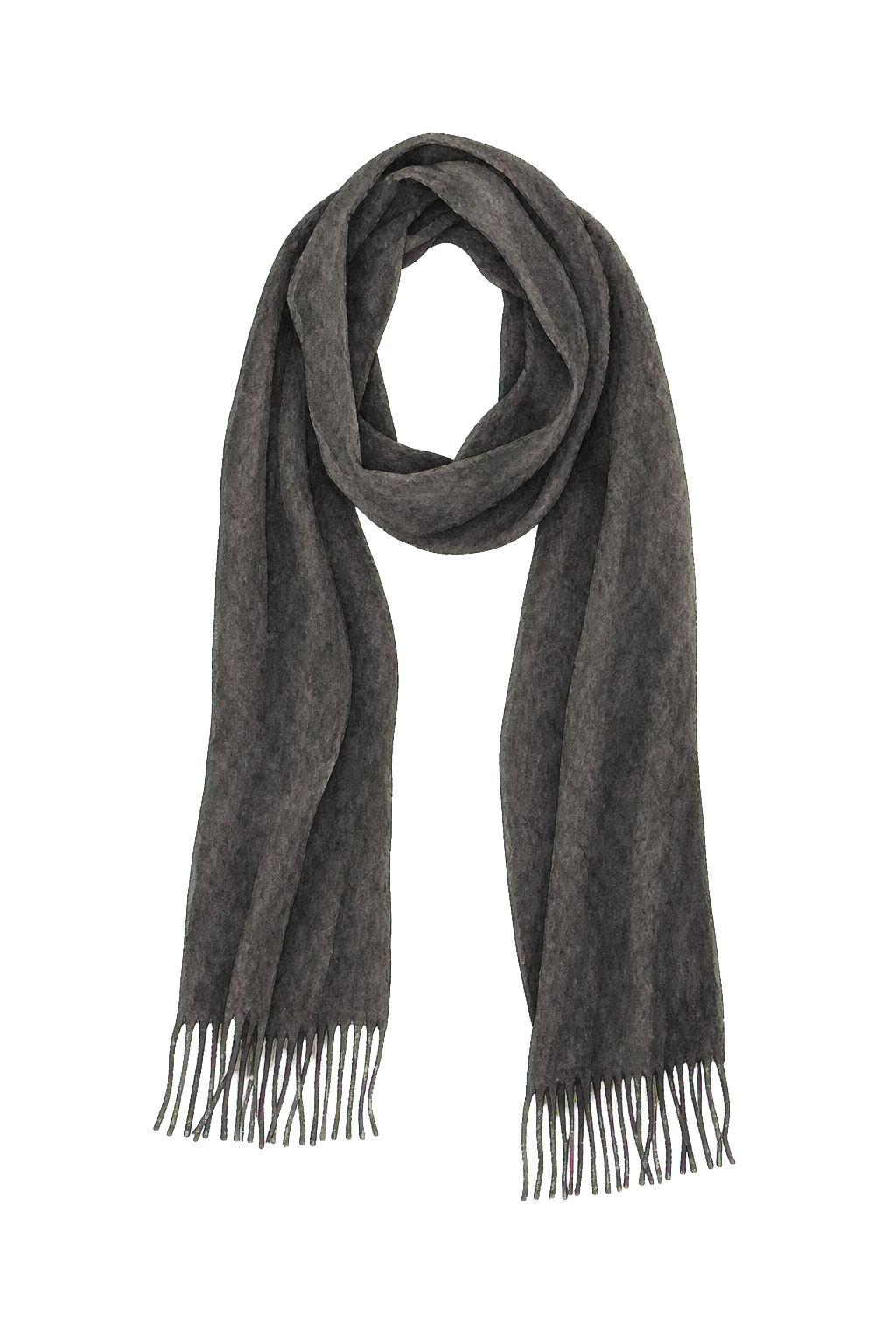 Light Charcoal Melange Scarf