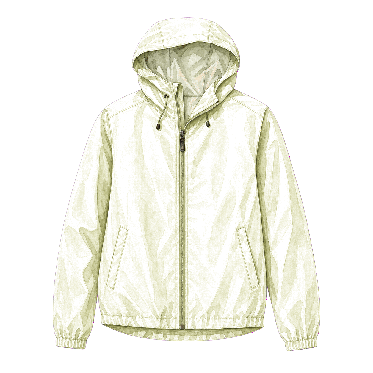 Yellow Packable Rain Shell