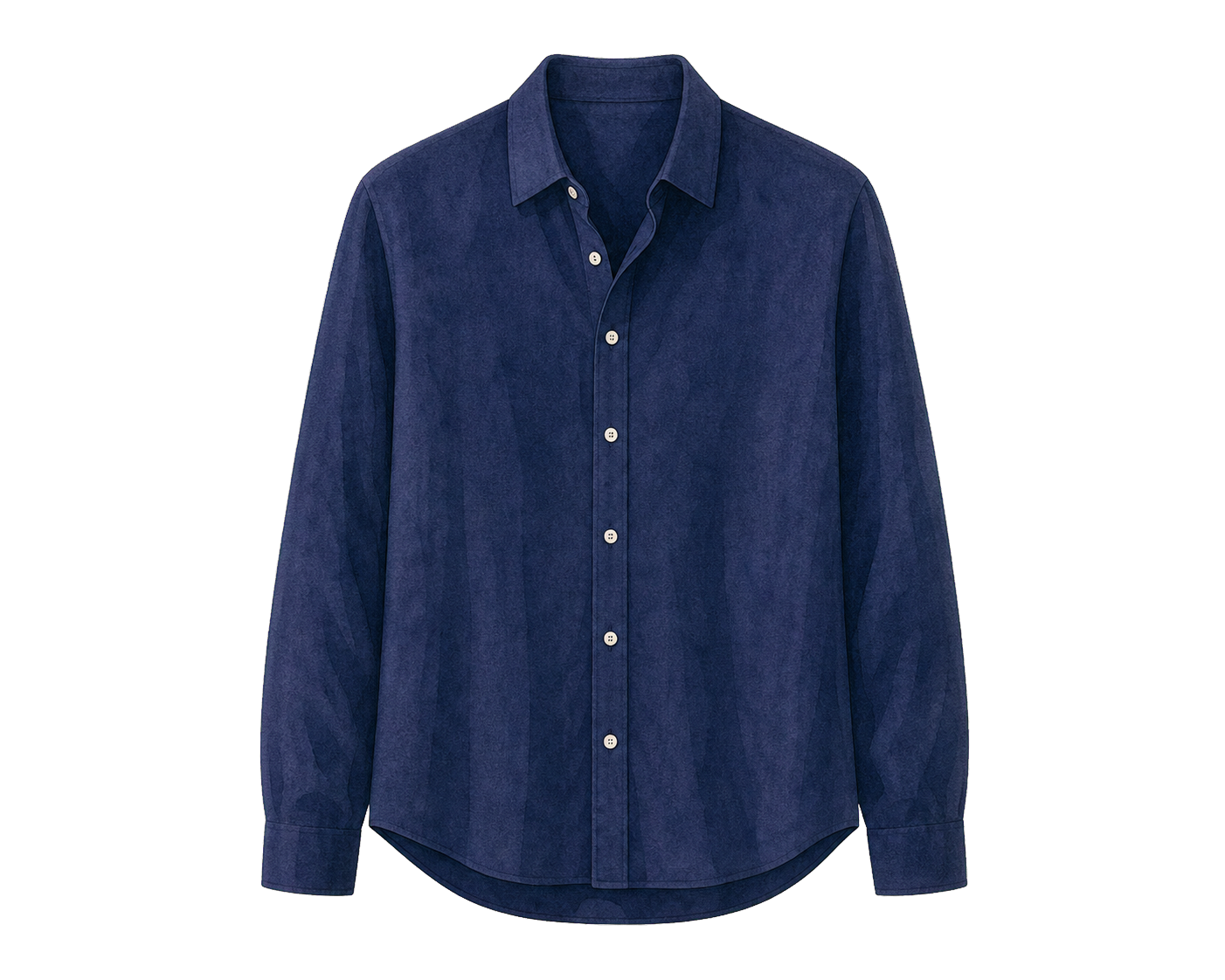 Navy Button-Down