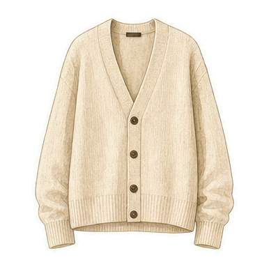 Light Merino Cardigan
