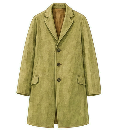 Light Summer Loden Overcoat