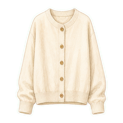Light Cream Cardigan