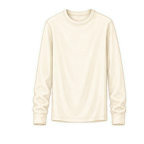 Cotton-Wool Long-Sleeve Base